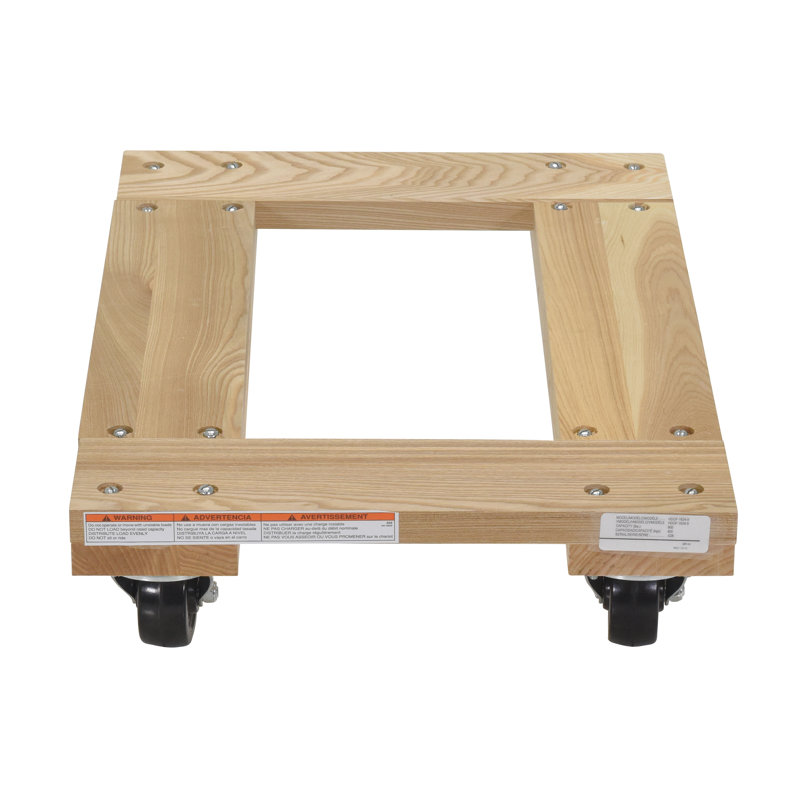 Chariot à meubles d'une capacité de 1200 lb, H 5,5 po x l 16 po x P 24 po