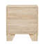 Table de chevet 2 tiroirs Natural