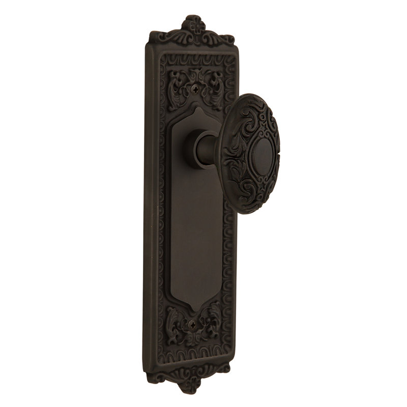 Plaque à œuf et jeu de fléchettes avec bouton de porte victorien, Bronze intemporel