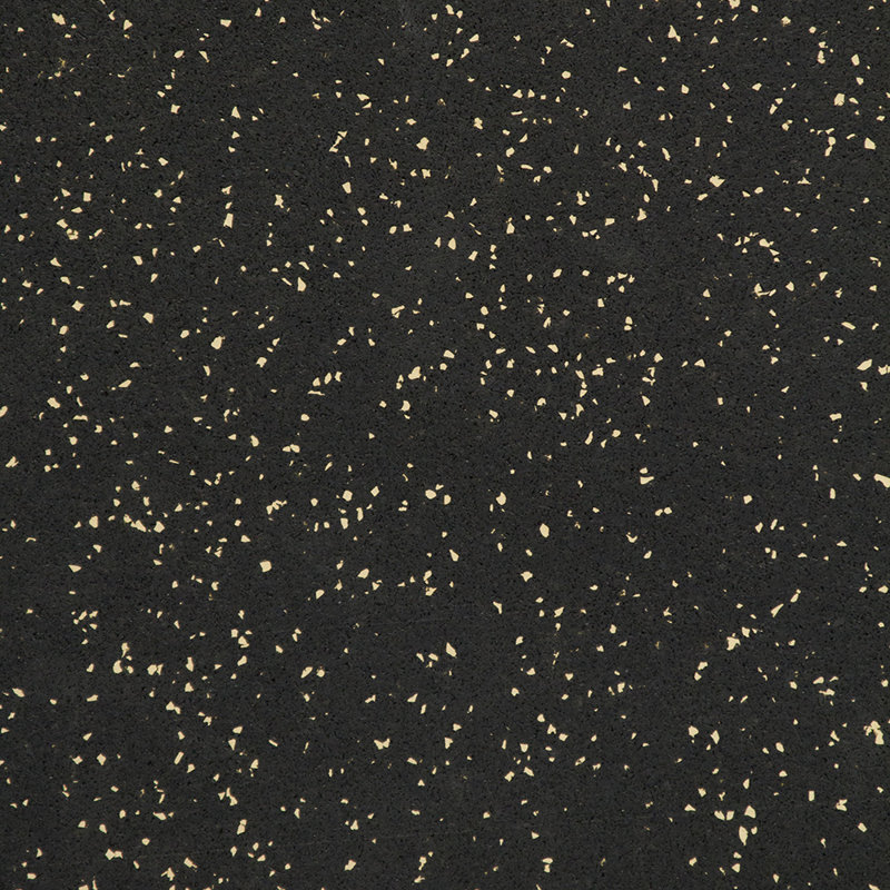 Carreaux de caoutchouc 3/8 po Recoil Fit, Noir / jaune clair