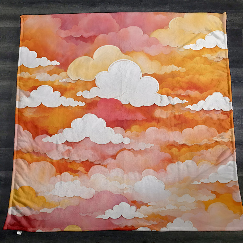 Throw Blanket, 51" W x 60" L