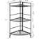 Edwin 32.50'' H x 13.75'' W Metal Folding Corner Shelf