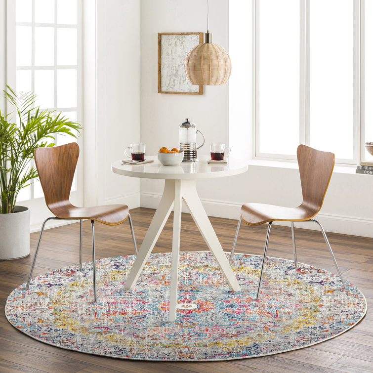 Carytown Power Loom Beige/Mustard Area Rug