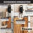 Brushed Nickel Classic Design Single Track Bypass Two Door Hardware Kit( Door Not Included)-43302377