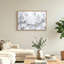 Ensemble de 1 tableau sur toile à fleurs blanches-129263120-129263112