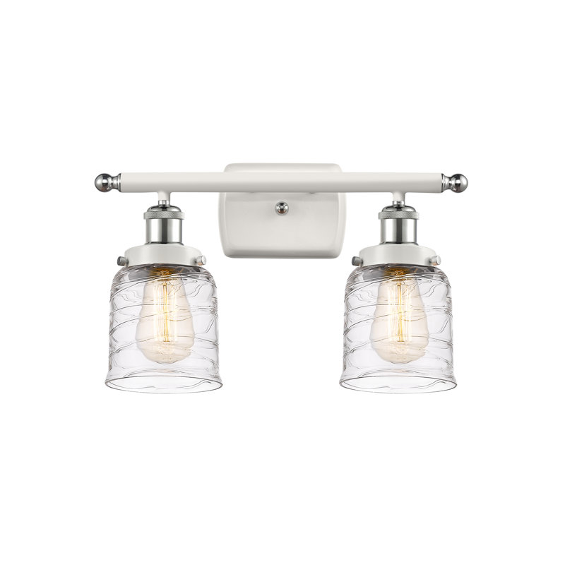 #N/A, Clear Deco Swirl, White Polished Chrome, LED