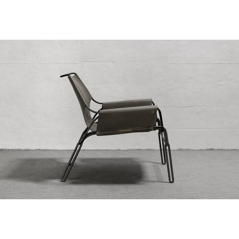 Perfidia Chair, Green Genuine Leather