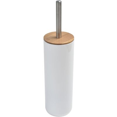 PADANG Free Standing Toilet Brush and Holder Set with Bamboo -  Evideco, 6674210