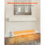 Couvre-plinthes chauffantes, unité de chauffage électrique de base standard de 4 pi de la série Basic-125869670