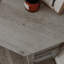 Bureau d'ordinateur de coin, finition brune