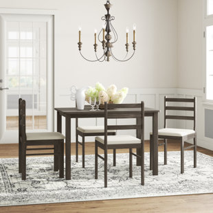 Rectangular Seats 4 Kitchen & Dining Room Sets You'll Love | Wayfair