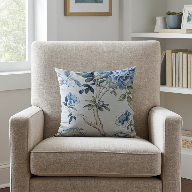 Elyssa Pillow Cover & Insert, Throw Pillow, 18" x 18"