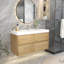 Ensemble de meuble-lavabo mural simple 47 po-2116105921