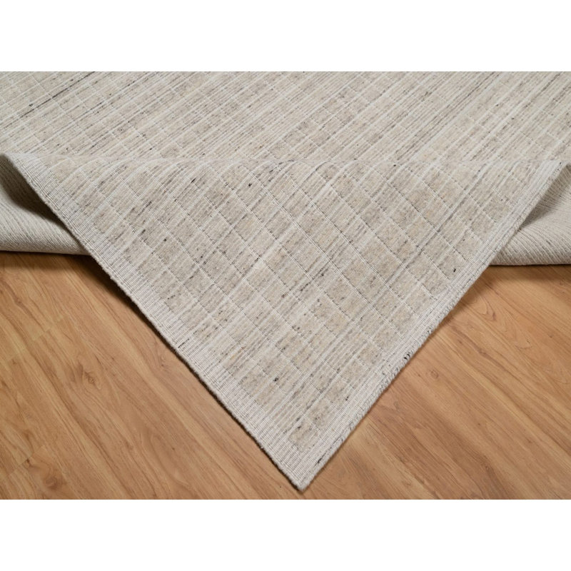Tapis oriental en laine pure noué à la main 8 pi x 10 po Papyrus