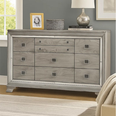 Fieldale 11 Drawer Double Dresser by Rosdorf Park