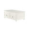 Table basse 48 po avec deux tiroirs