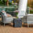 Square Outdoor Side Table , 17.7'' in. W 17.7'' in. D