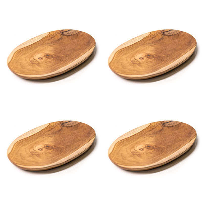 Grande grande assiette, ensemble de 4