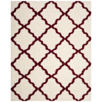 Alonnah Shag Performance Geometric Rug