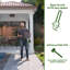 30 tuiles de terrasse imbriquées en bois massif BEEFurni 12,1 po x 12,1 po-87904831