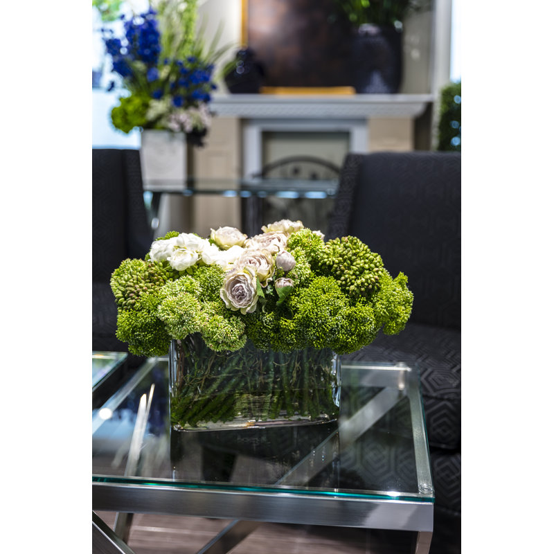 Fabric Mixed Arrangement in Vase