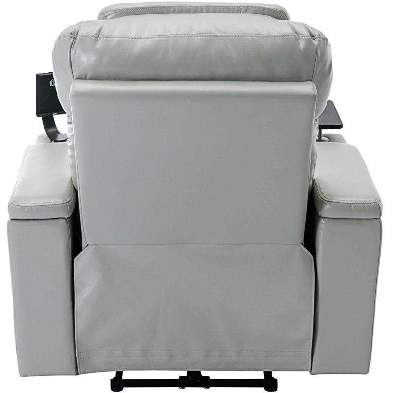 Fauteuil de massage inclinable, Gris clair