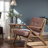 Solid Wood Frame Accent Chair