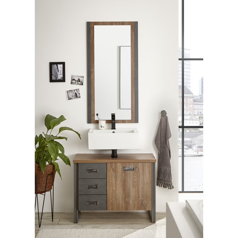 Kennemer Vanity & Mirror Set