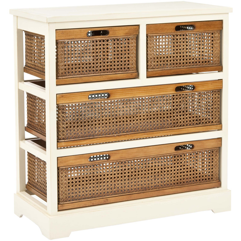 Mailiah Storage Drawer, Cream/Cane