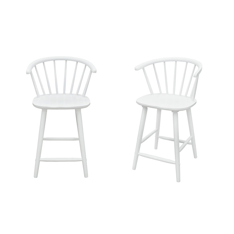 Meuble de salle à manger en bois 2 pièces, Blanc