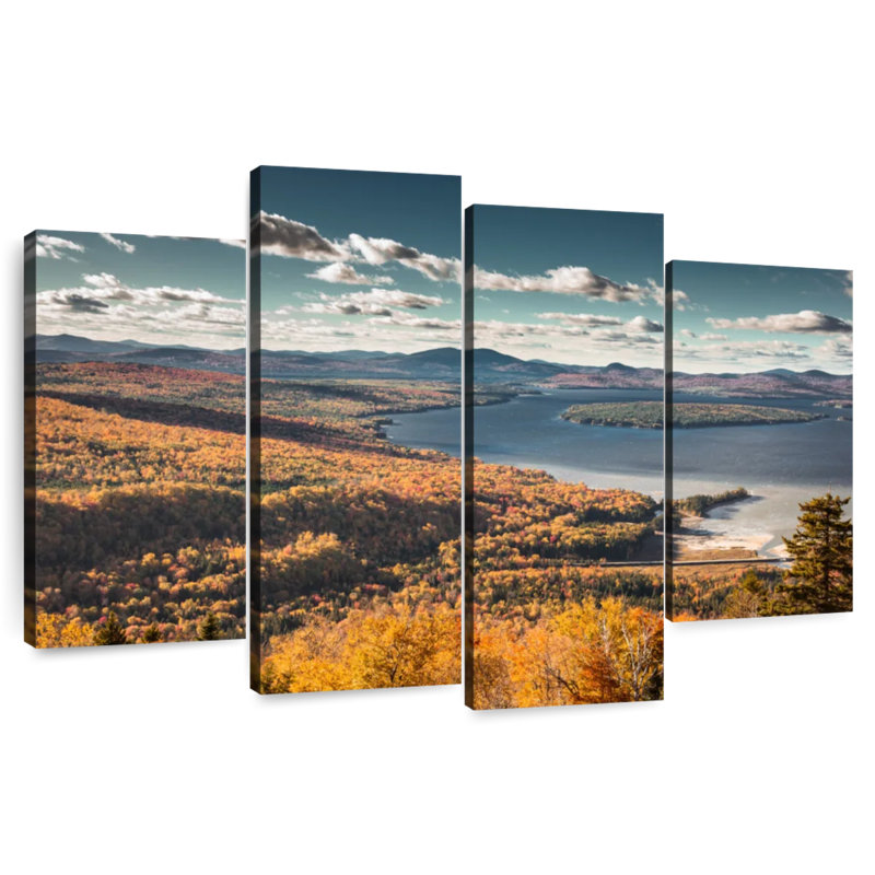 Harnek, New Hampshire, automne, H 27 po x l 43 po