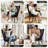 25.5'' Wide Modern Wingback Chair  Velvet Upholstered Tufted Armchair with Metal Legs-1986239119