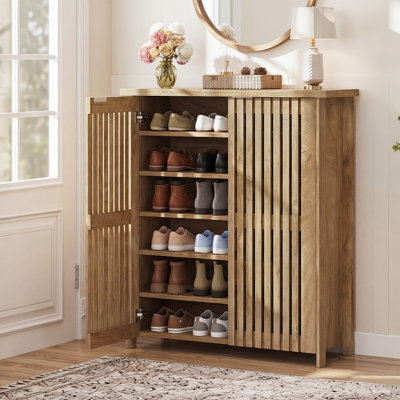 24 Pair Shoe Storage Cabinet