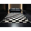 Tapis bleu moelleux moelleux Adlai-1531101582