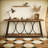 70.9” Extra Long Industrial Console Table with 2-Tier Storage Shelves-670763903