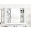 Bathroom Mirror Storage Unit, 35'' X 28'', Versatile Function, Modern Look Style-121110205
