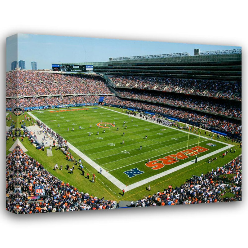 Soldier Field - Soirée d'ouverture, H 19 po x l 24 po