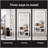 64 Inch X 21 Inch Full-Length Vertical Mirror With LED Light, Illuminated Floor And Wall Mount, Dimmable, Aluminum Alloy Frame