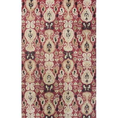 Wool Ikat Indoor Rug