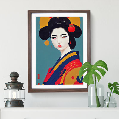 Geisha A Colour No.7 - Single Picture Frame Print