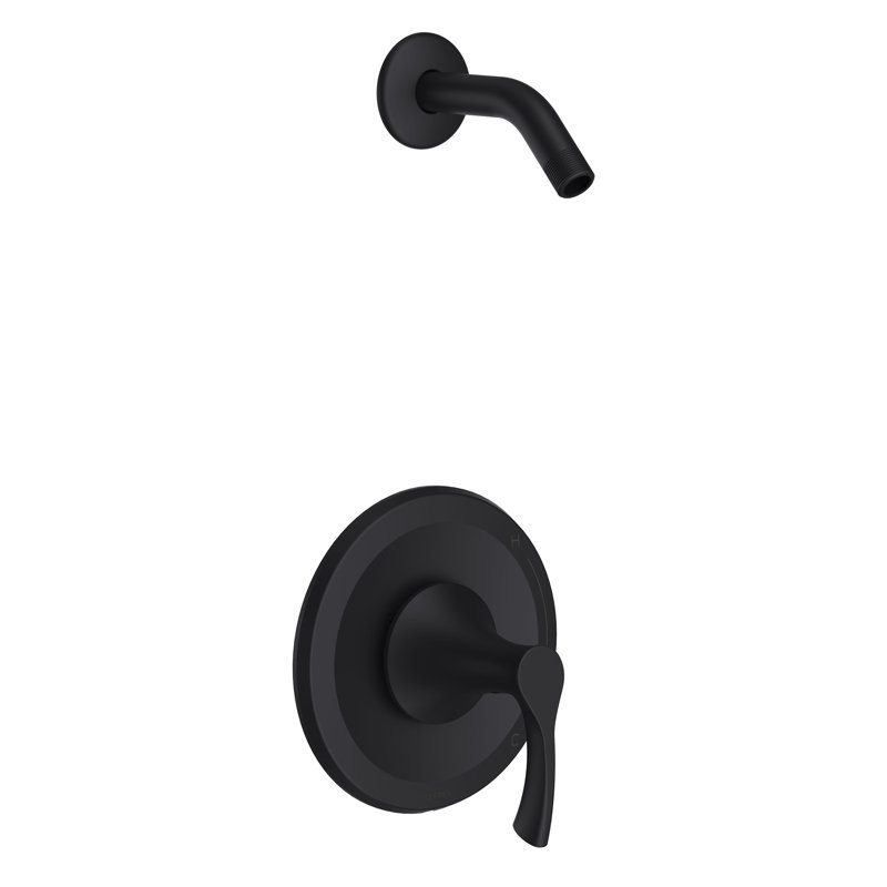 Antioch Pressure Balanced Tub and Shower Faucet, Satin Black