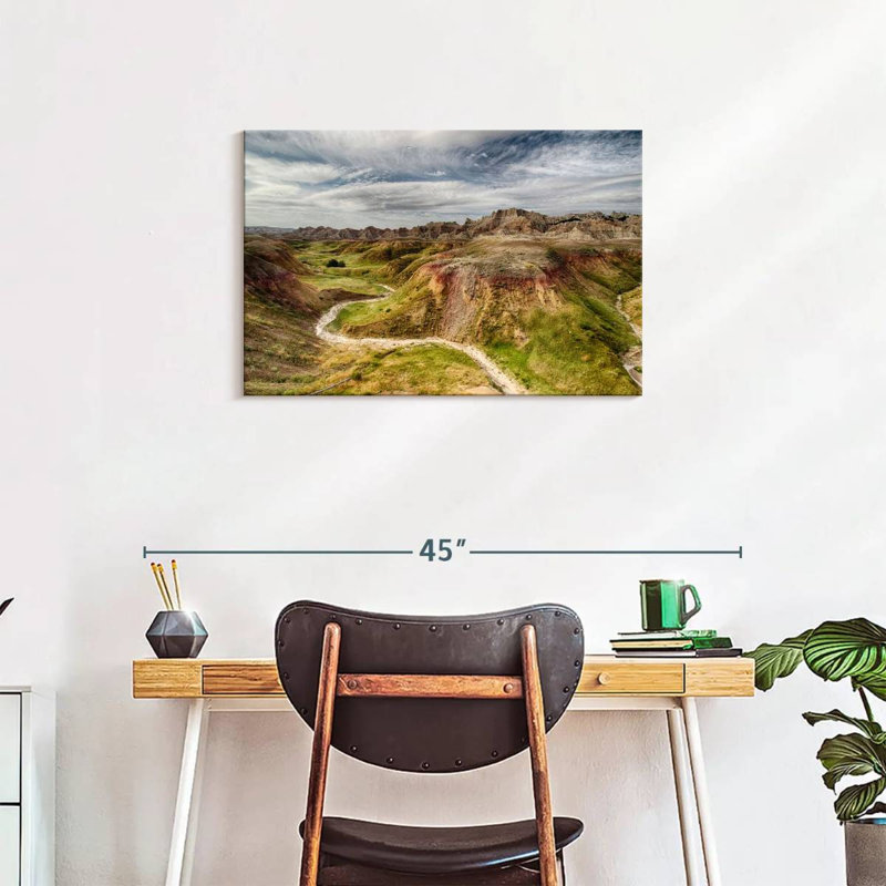Parc national d'Alvord Badlands, H 20 po x l 30 po