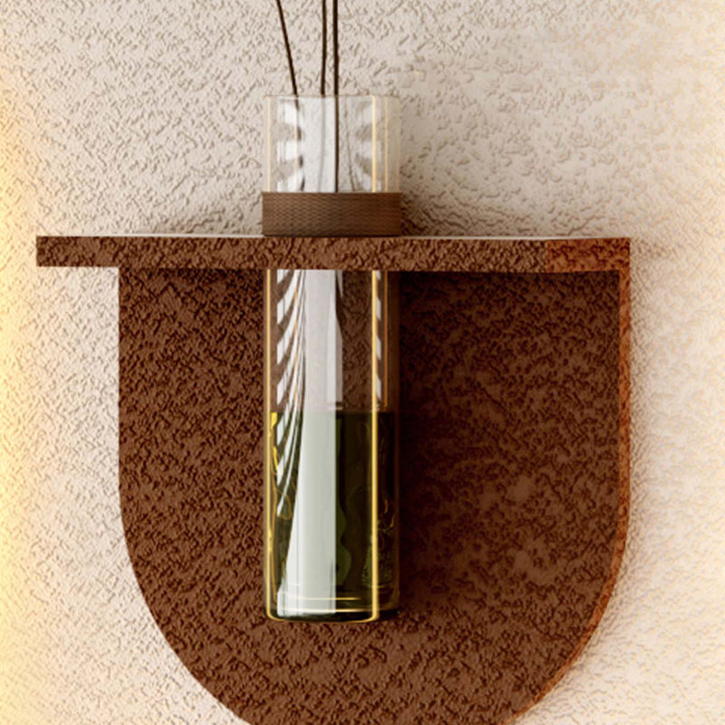 27"Plug-In Cream Wall Décor with Remote-Controlled LED Lighting