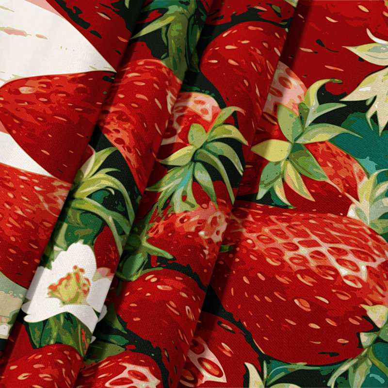 Tapisserie murale «Fruit Strawberry», 26 po x 36 po
