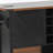 54" Farmhouse Kitchen Island With Drop Leaf, Power Outlet, Kitchen Storage Cart With 2 Doors, 2 Drawers, Rolling Kitchen Island On 4 Large Wheels With Spice Rack For Kitchen, Dining Room, Black-96117898