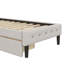 Lit plateforme simple tapissier avec 2 tiroirs-1046420134
