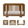 Yuzu 8-In-1 Convertible Crib With All-Stages Conversion Kits