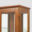 Vitrine lumineuse Curio Cabinet avec tablettes réglables et panneau arrière en miroir, portes en verre trempé (3 niveaux) (ampoule E26 non incluse)-385025328