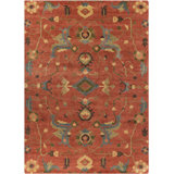 Anastacia Wool Floral Area Rug