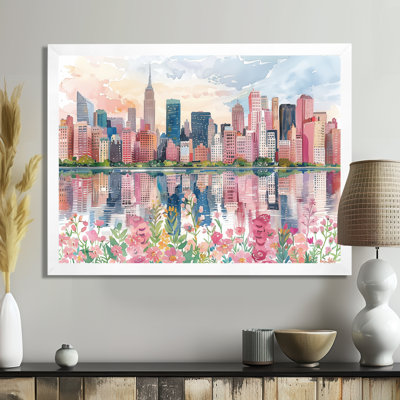 Roca - New York City, art mural encadré
